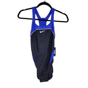Nike Power Back Tank Size 34/8 One Piece Swimsuit Racerback New